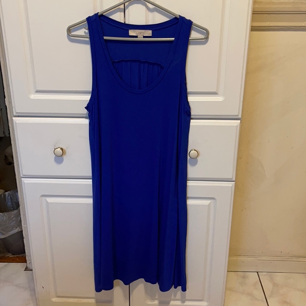 Blue dress